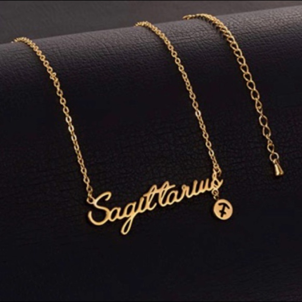 ‼️Trendy Gold Zodiac Necklaces